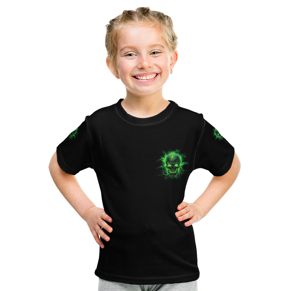 Heaven Don't Want Me Mad Skull Kid T Shirt - Wonder Print Shop