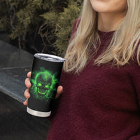 Heaven Don't Want Me Mad Skull Tumbler Cup - Wonder Print Shop