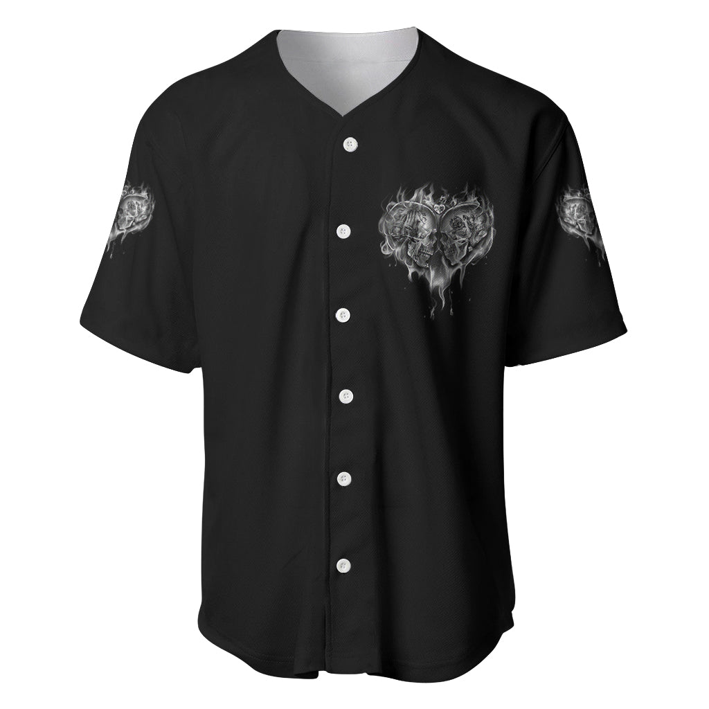 From Our First Kiss Till Our Last Breath Couple Baseball Jersey - Wonder Print Shop