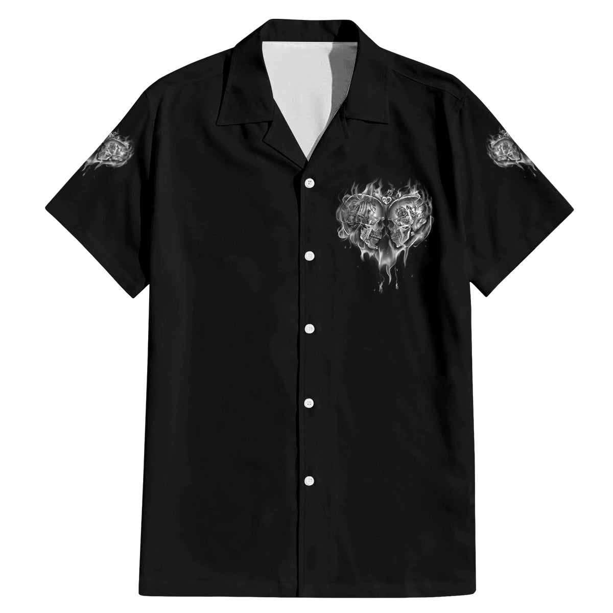 From Our First Kiss Till Our Last Breath Couple Family Matching Mermaid Dress and Hawaiian Shirt - Wonder Print Shop