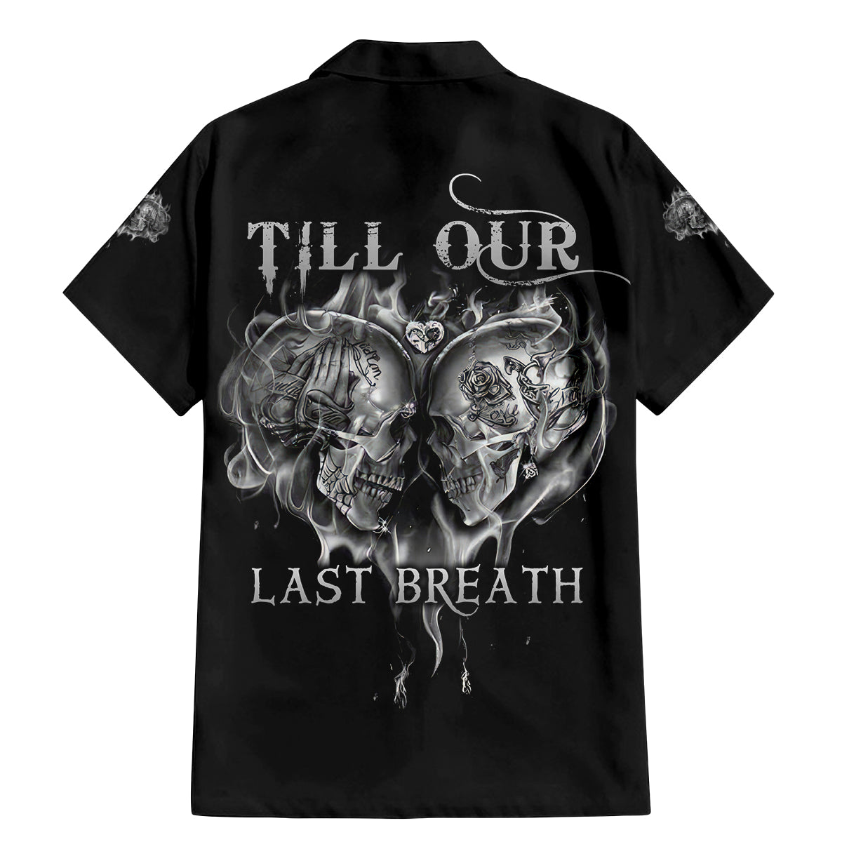 From Our First Kiss Till Our Last Breath Couple Family Matching Mermaid Dress and Hawaiian Shirt - Wonder Print Shop