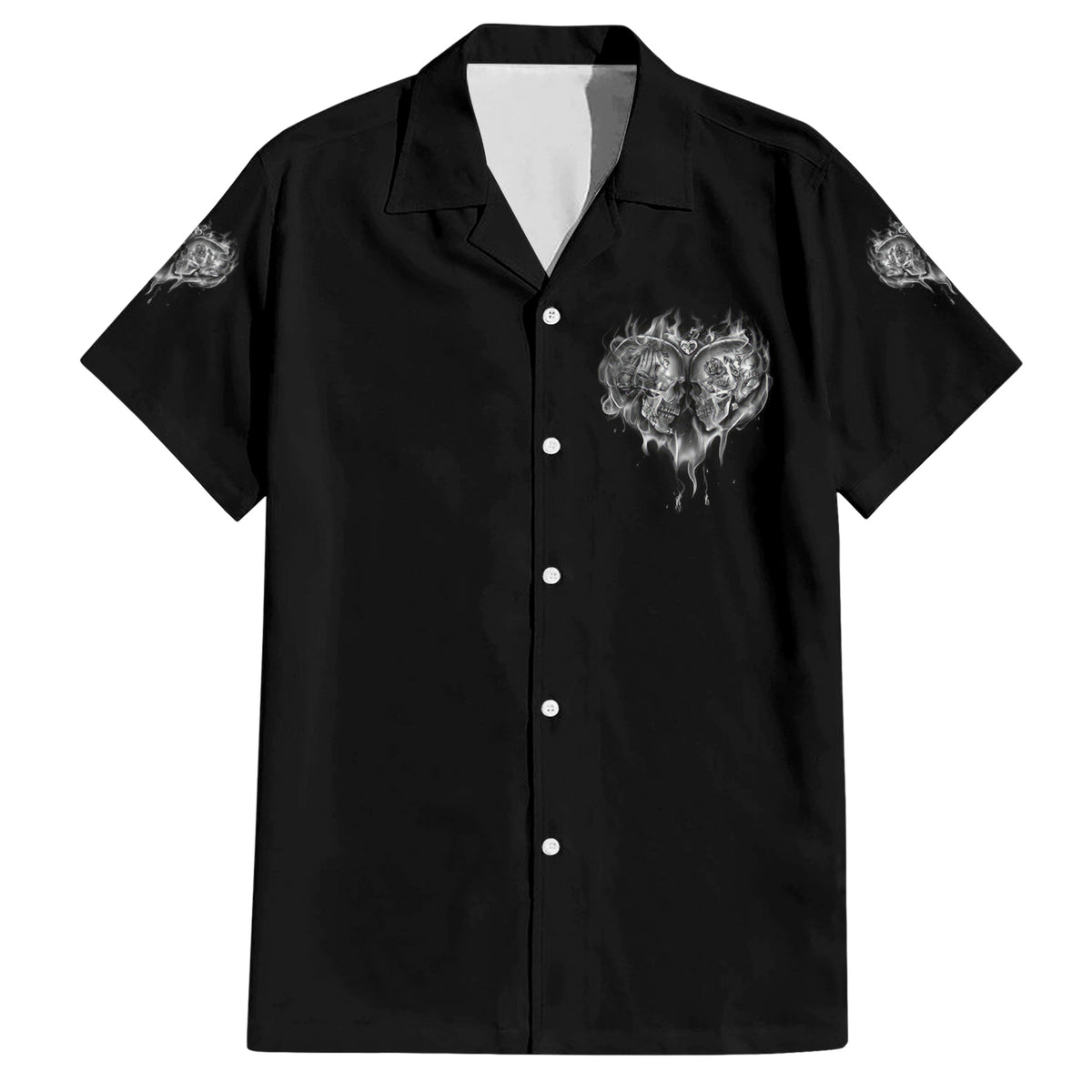 From Our First Kiss Till Our Last Breath Couple Hawaiian Shirt - Wonder Print Shop