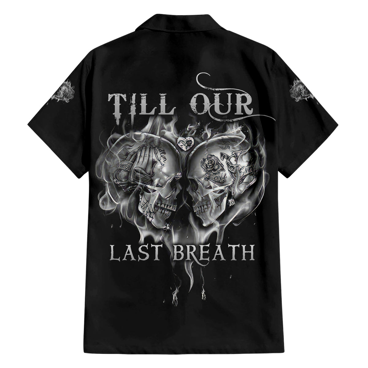 From Our First Kiss Till Our Last Breath Couple Hawaiian Shirt - Wonder Print Shop