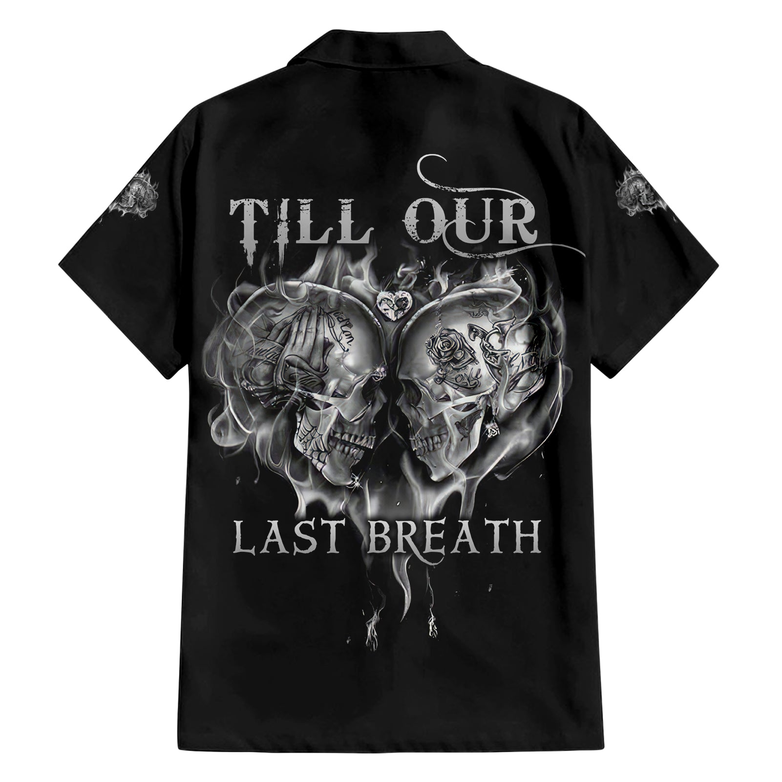 From Our First Kiss Till Our Last Breath Couple Hawaiian Shirt - Wonder Print Shop