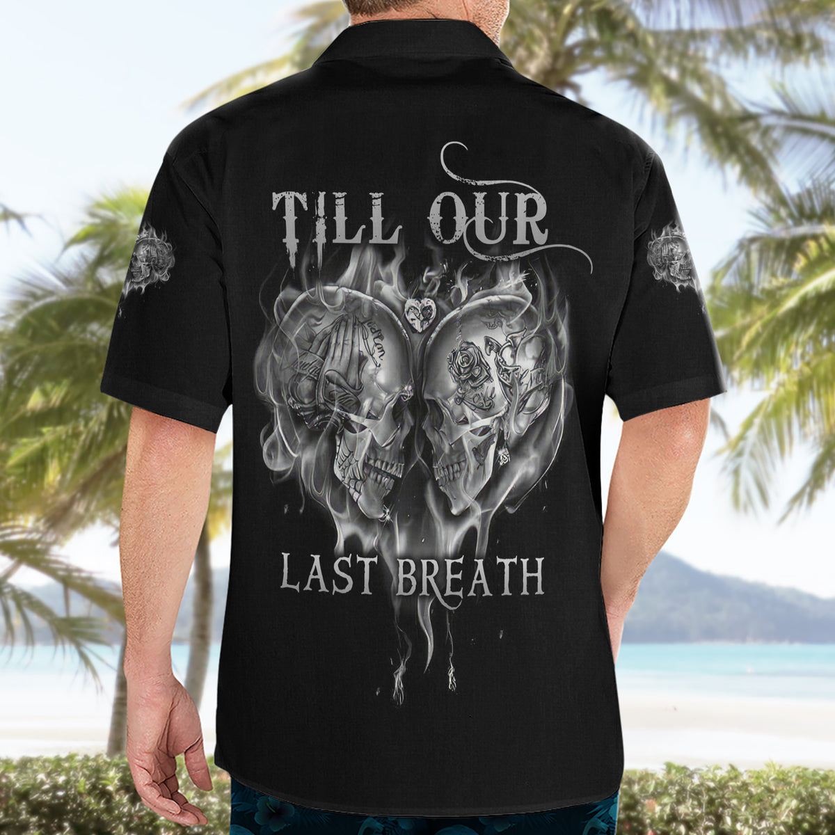 From Our First Kiss Till Our Last Breath Couple Hawaiian Shirt - Wonder Print Shop