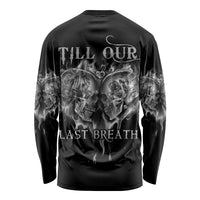 From Our First Kiss Till Our Last Breath Couple Long Sleeve Shirt - Wonder Print Shop