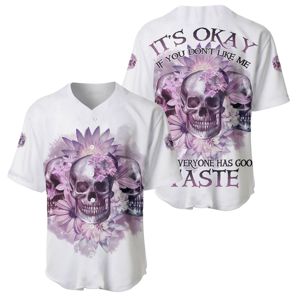 It's Okay If You Don't Like Me Baseball Jersey - Wonder Print Shop