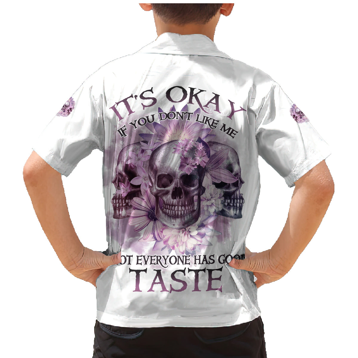 It's Okay If You Don't Like Me Family Matching Mermaid Dress and Hawaiian Shirt - Wonder Print Shop