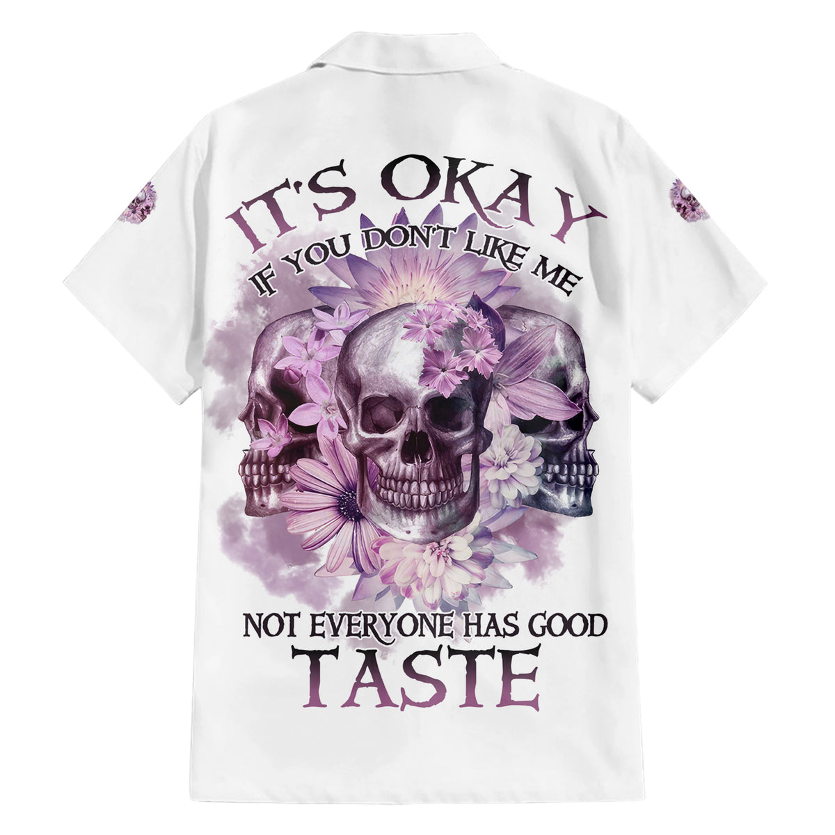 It's Okay If You Don't Like Me Family Matching Short Sleeve Bodycon Dress and Hawaiian Shirt - Wonder Print Shop