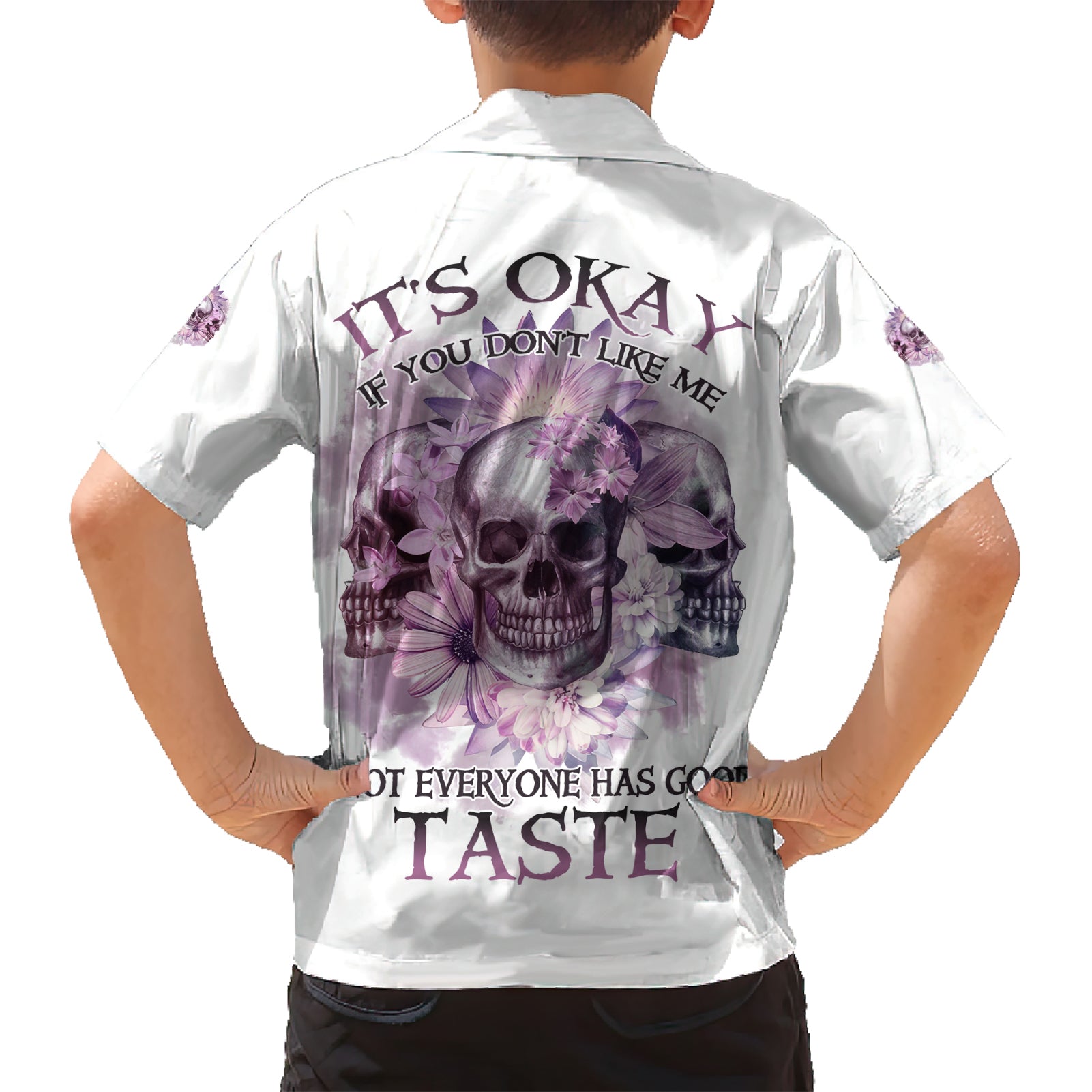 It's Okay If You Don't Like Me Kid Hawaiian Shirt - Wonder Print Shop