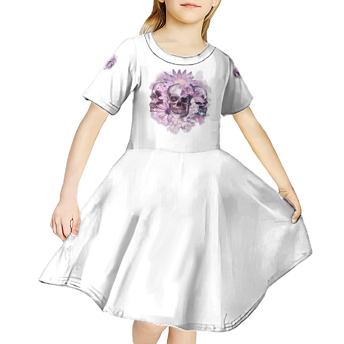 It's Okay If You Don't Like Me Kid Short Sleeve Dress - Wonder Print Shop