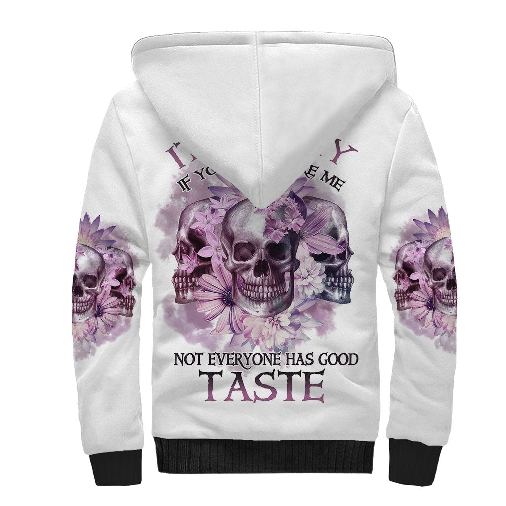 It's Okay If You Don't Like Me Sherpa Hoodie - Wonder Print Shop