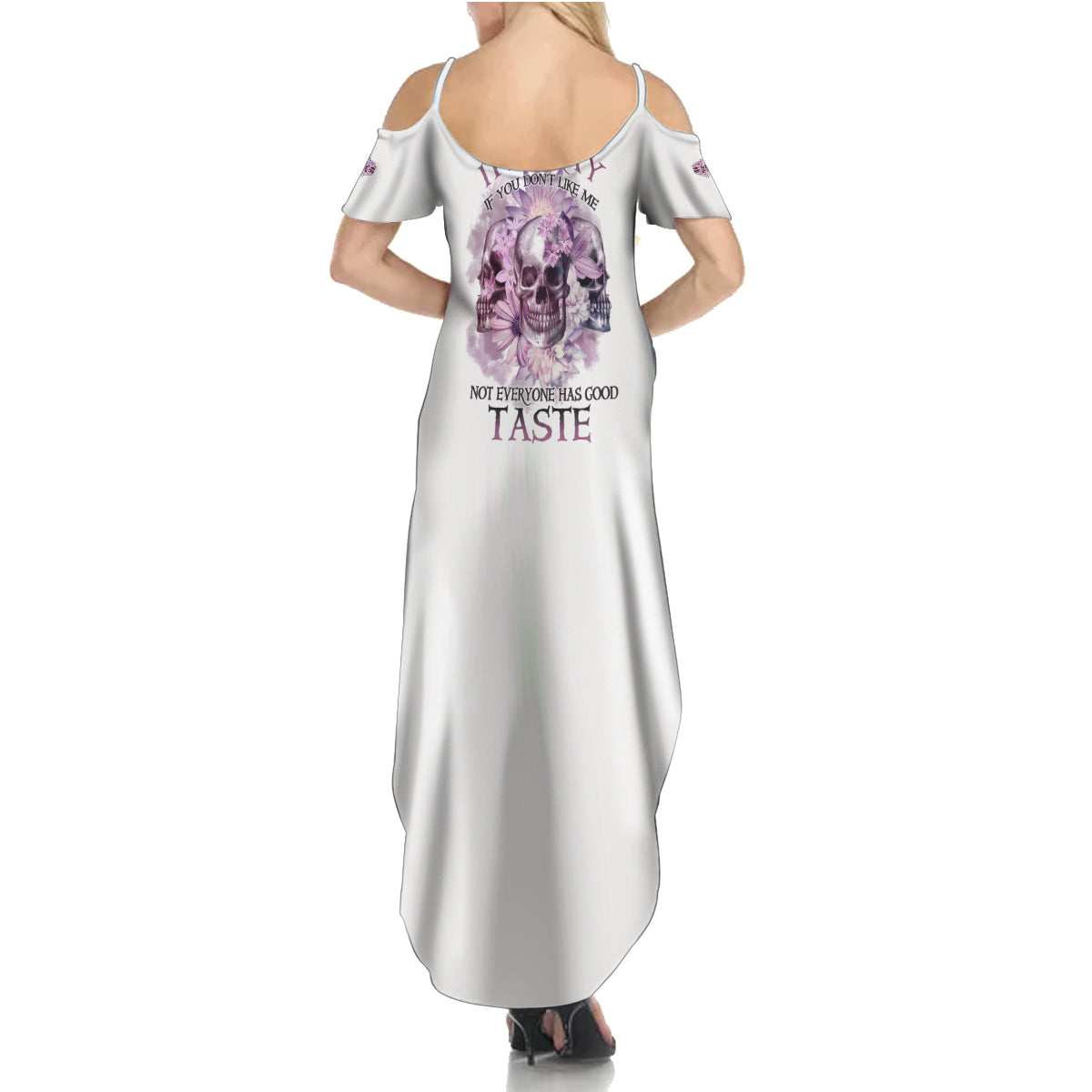 It's Okay If You Don't Like Me Summer Maxi Dress - Wonder Print Shop