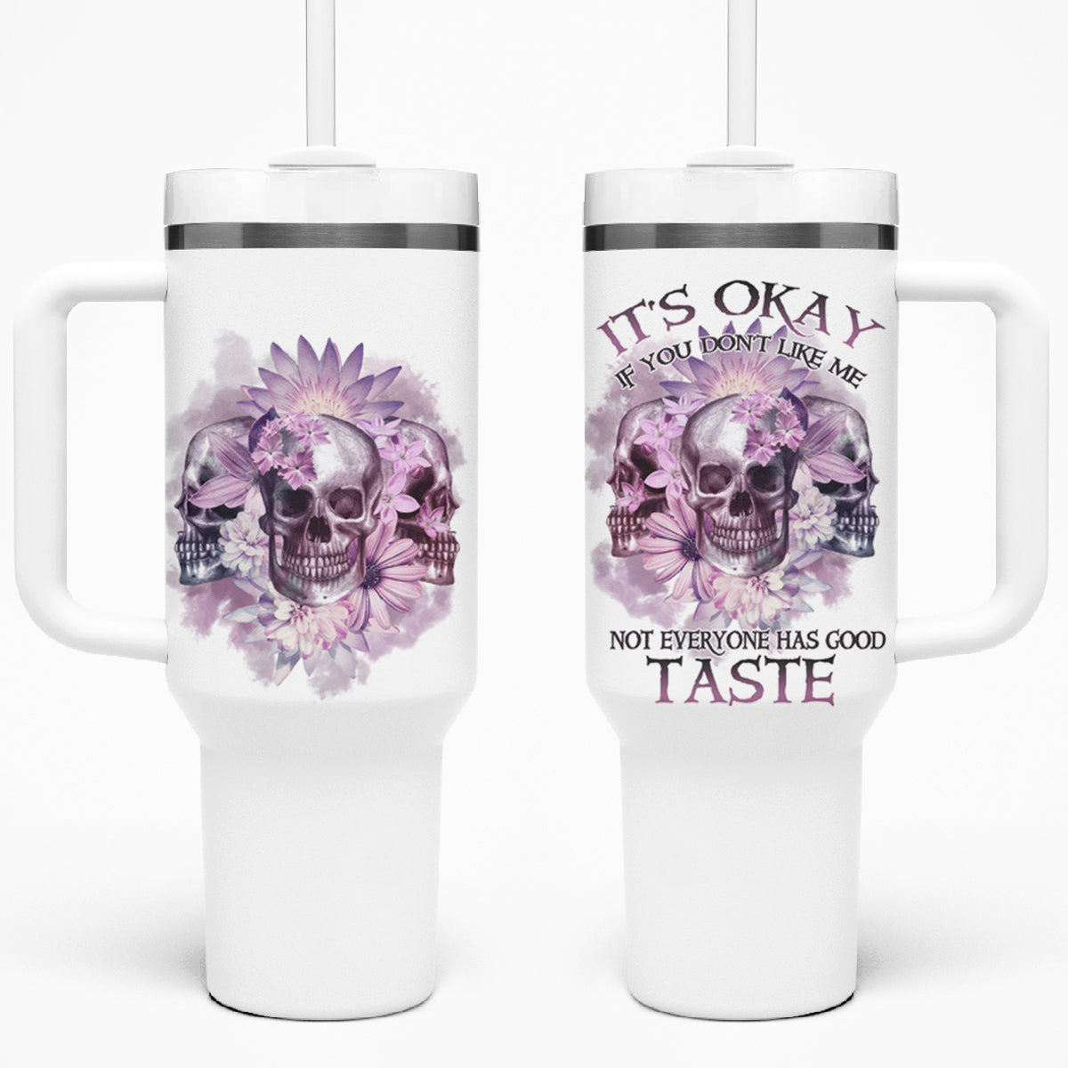 It's Okay If You Don't Like Me Tumbler With Handle - Wonder Print Shop