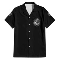 You Couldn't Handle Me B & W Family Matching Mermaid Dress and Hawaiian Shirt - Wonder Print Shop