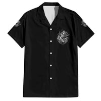 You Couldn't Handle Me B & W Family Matching Puletasi Dress and Hawaiian Shirt - Wonder Print Shop