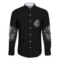 You Couldn't Handle Me B & W Family Matching Puletasi Dress and Hawaiian Shirt - Wonder Print Shop