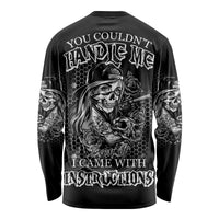 You Couldn't Handle Me B & W Long Sleeve Shirt - Wonder Print Shop