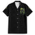 Warning Sign Skull Reaper Family Matching Summer Maxi Dress and Hawaiian Shirt - Wonder Print Shop