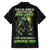Warning Sign Skull Reaper Family Matching Summer Maxi Dress and Hawaiian Shirt - Wonder Print Shop