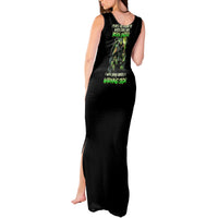 Warning Sign Skull Reaper Tank Maxi Dress - Wonder Print Shop
