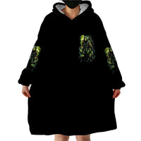 Warning Sign Skull Reaper Wearable Blanket Hoodie - Wonder Print Shop