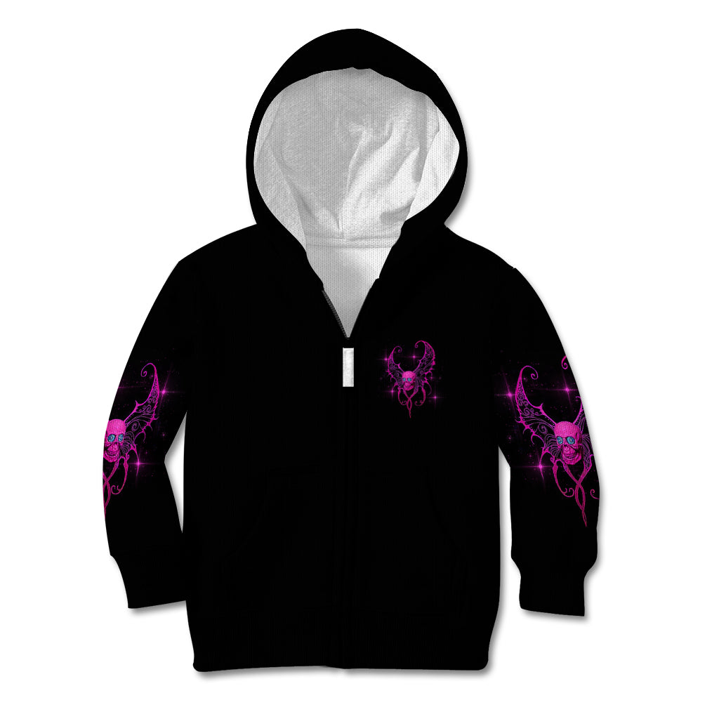 I'm A B Don't Try Me Kid Hoodie - Wonder Print Shop