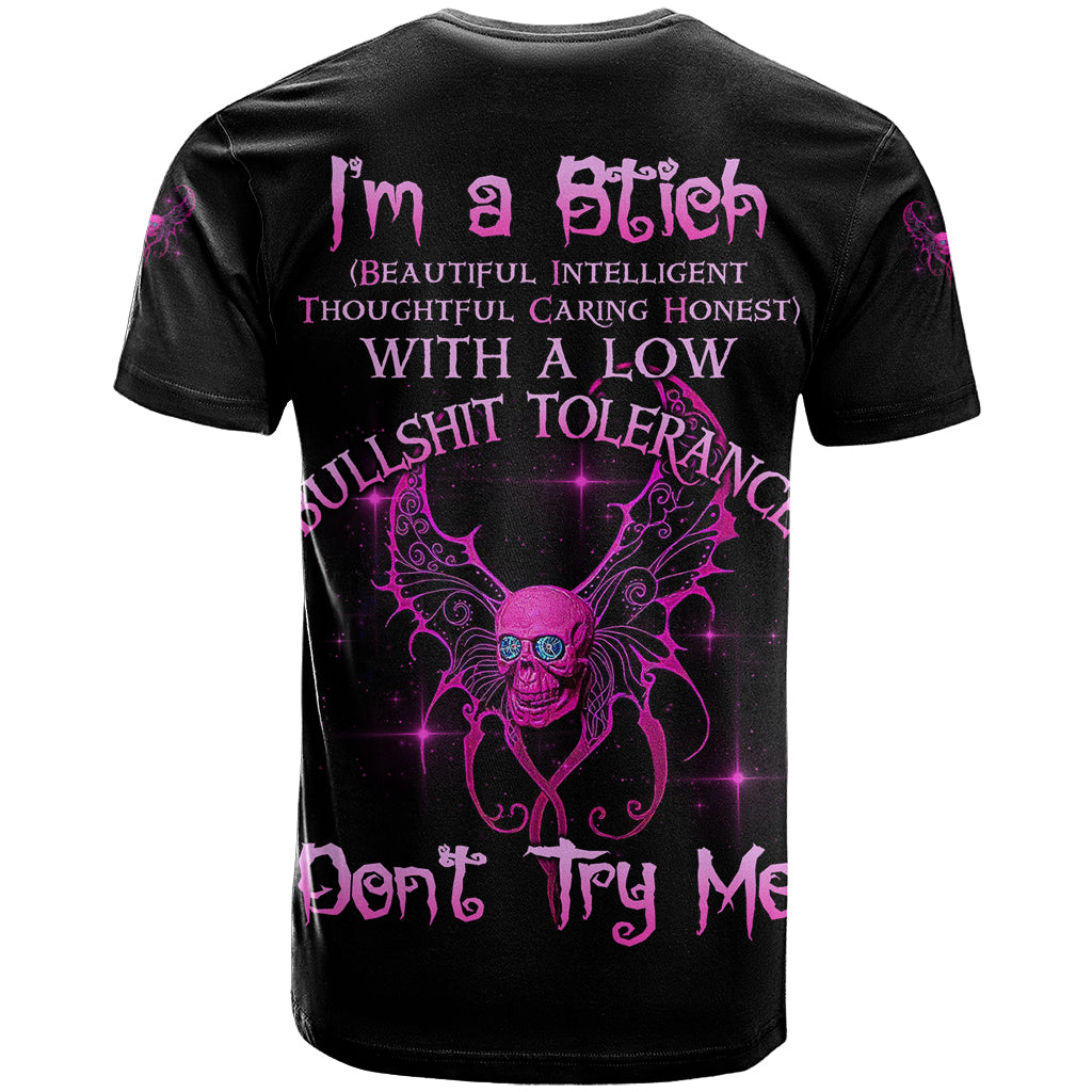 I'm A B Don't Try Me T Shirt - Wonder Print Shop