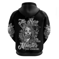 I'm Not The Hero You Want Hoodie - Wonder Print Shop