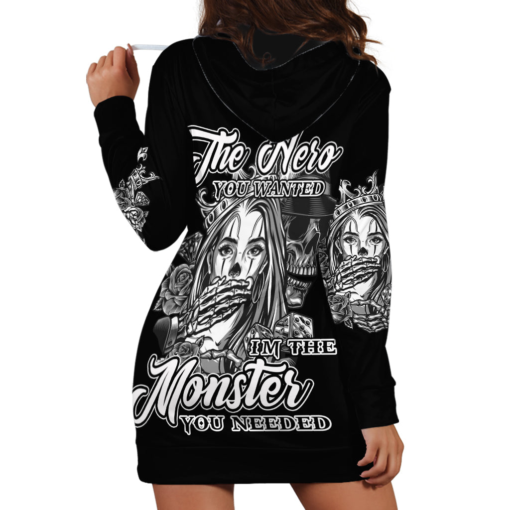 im-not-the-hero-you-want-hoodie-dress