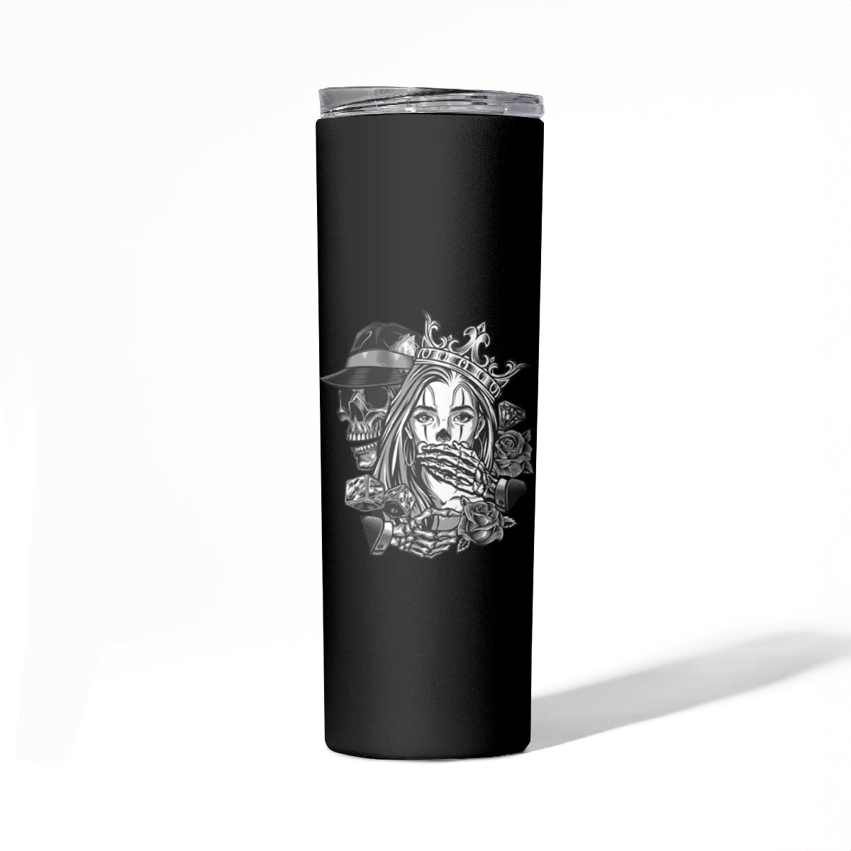 I'm Not The Hero You Want Skinny Tumbler - Wonder Print Shop