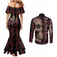zero-f-given-skull-couples-matching-mermaid-dress-and-long-sleeve-button-shirt