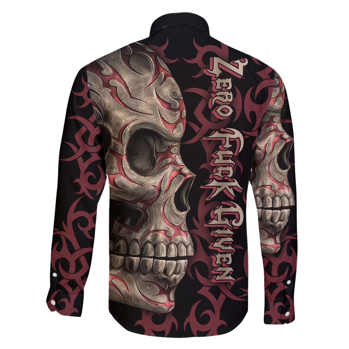 Zero F Given Skull Family Matching Mermaid Dress and Hawaiian Shirt - Wonder Print Shop