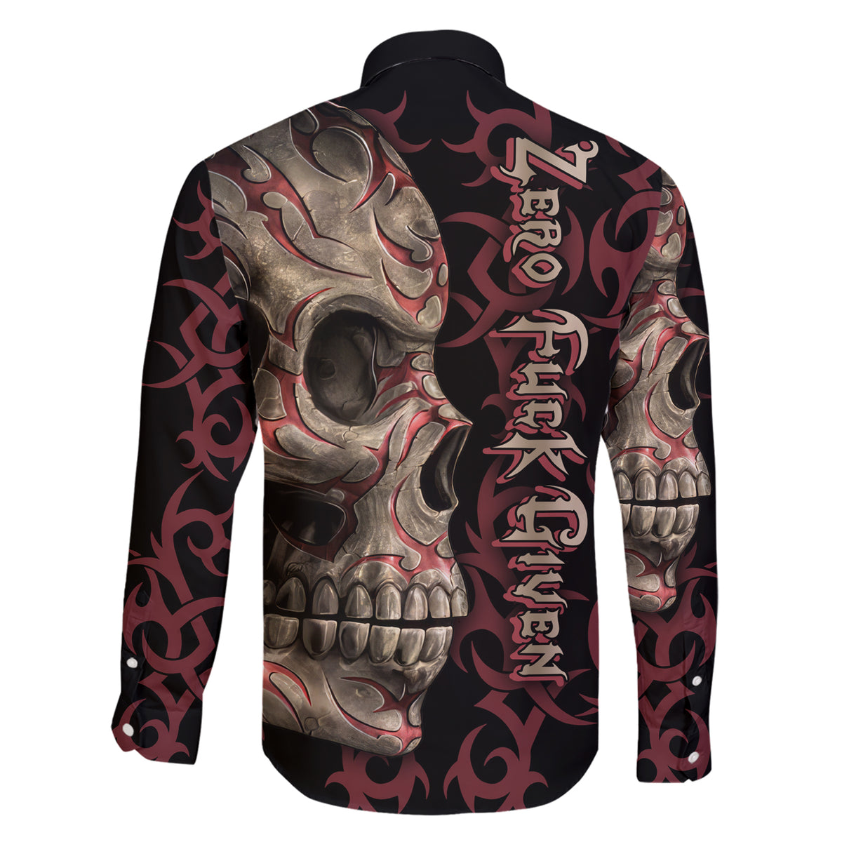 Zero F Given Skull Family Matching Short Sleeve Bodycon Dress and Hawaiian Shirt - Wonder Print Shop