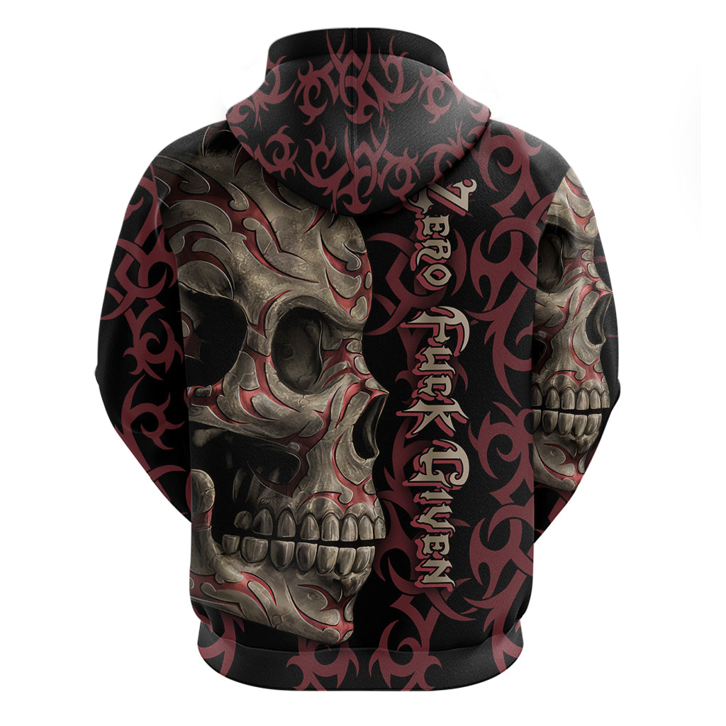 Zero F Given Skull Hoodie - Wonder Print Shop