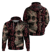 Zero F Given Skull Hoodie - Wonder Print Shop