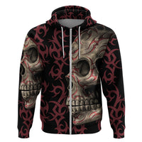 Zero F Given Skull Hoodie - Wonder Print Shop