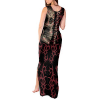 Zero F Given Skull Tank Maxi Dress - Wonder Print Shop