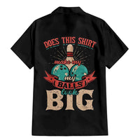 Custom Bowling Balls Family Matching Mermaid Dress and Hawaiian Shirt with Does This Shirt Make My Balls Look Big Quote and Retro Argyle Pattern - Wonder Print Shop