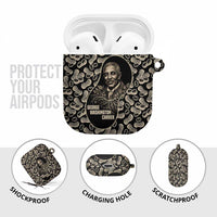 George Washington Carver AirPods Case Peanut From Soil Comes Knowledge Quote and Agricultural Roots - Wonder Print Shop
