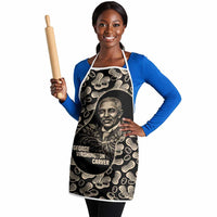 George Washington Carver Apron Peanut From Soil Comes Knowledge Quote and Agricultural Roots - Wonder Print Shop