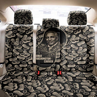 George Washington Carver Back Car Seat Cover Peanut From Soil Comes Knowledge Quote and Agricultural Roots - Wonder Print Shop