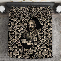 George Washington Carver Bedding Set Peanut From Soil Comes Knowledge Quote and Agricultural Roots - Wonder Print Shop