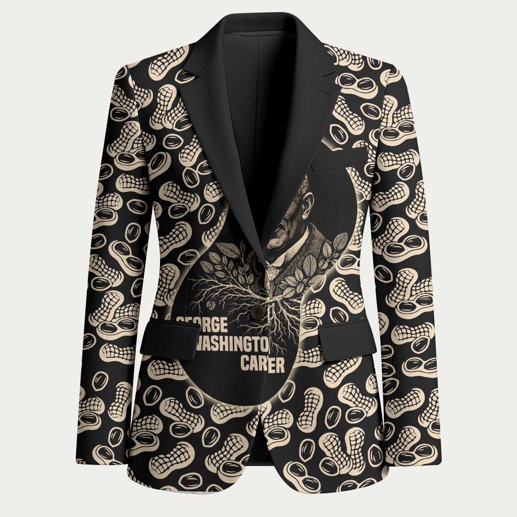 George Washington Carver Blazer Peanut From Soil Comes Knowledge Quote and Agricultural Roots - Wonder Print Shop