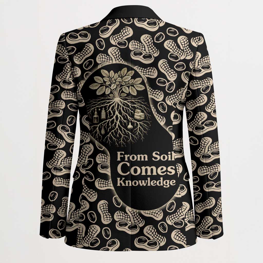 George Washington Carver Blazer Peanut From Soil Comes Knowledge Quote and Agricultural Roots - Wonder Print Shop