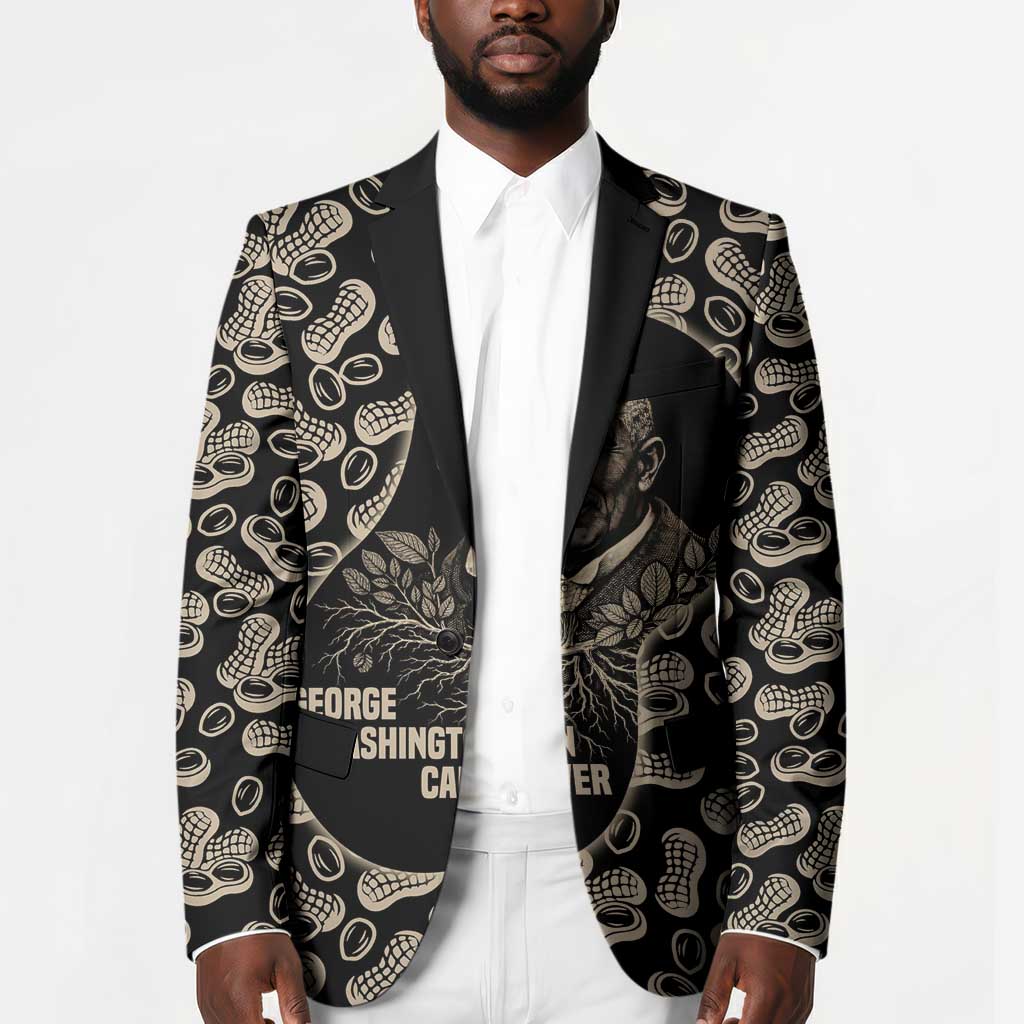 George Washington Carver Blazer Peanut From Soil Comes Knowledge Quote and Agricultural Roots - Wonder Print Shop