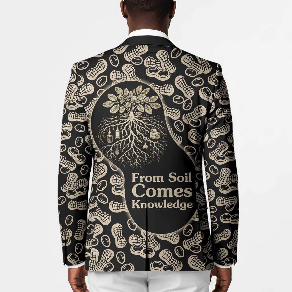 George Washington Carver Blazer Peanut From Soil Comes Knowledge Quote and Agricultural Roots - Wonder Print Shop