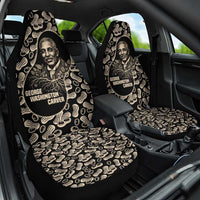 George Washington Carver Car Seat Cover Peanut From Soil Comes Knowledge Quote and Agricultural Roots - Wonder Print Shop