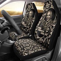 George Washington Carver Car Seat Cover Peanut From Soil Comes Knowledge Quote and Agricultural Roots - Wonder Print Shop