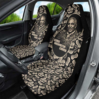 George Washington Carver Car Seat Cover Peanut From Soil Comes Knowledge Quote and Agricultural Roots - Wonder Print Shop